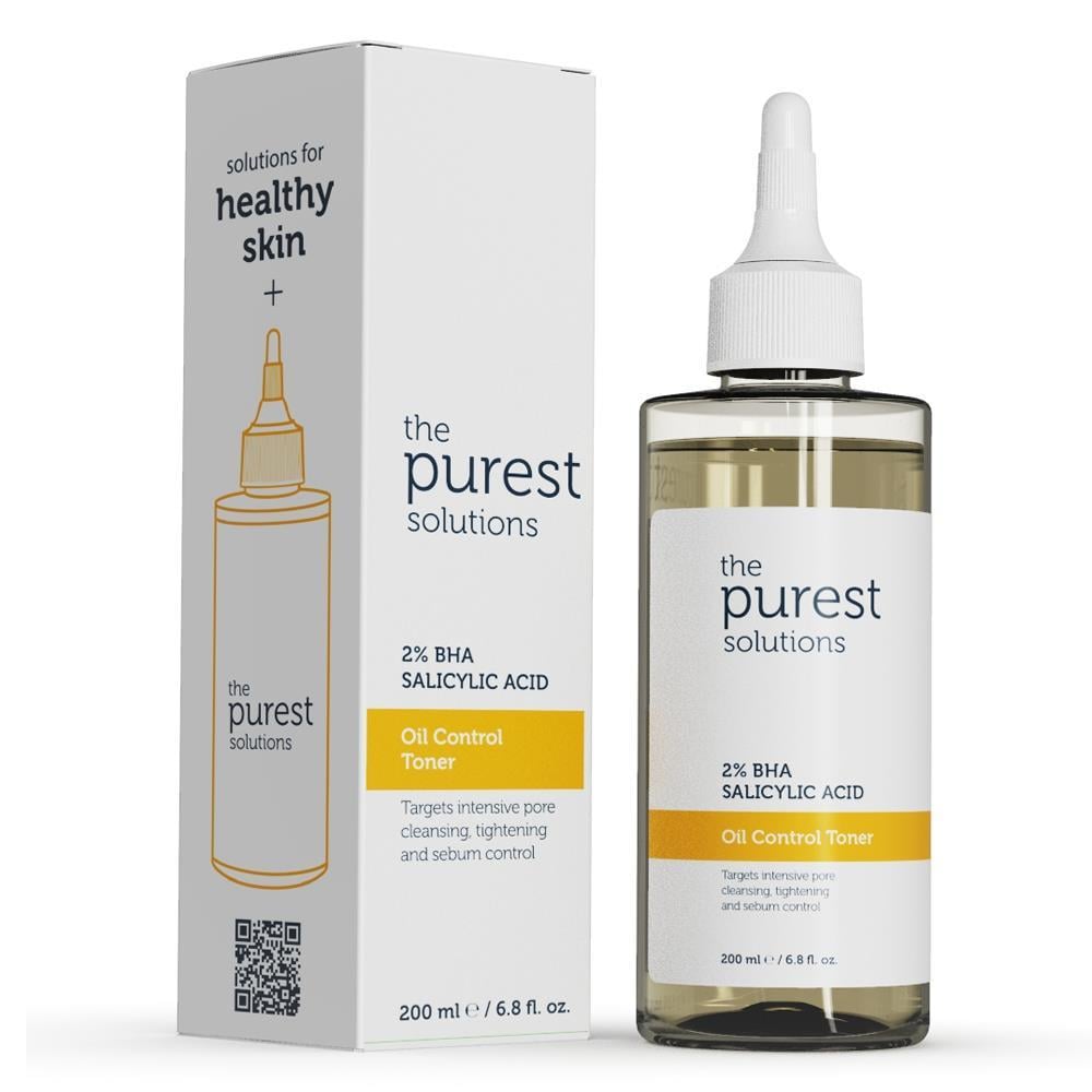 THE PURESTTHE PUREST SOLUTİONS BHA %2 SİYAH NOKTA HEDEFLİ YAĞLANMA DENGELEYİCİ TONİK 200 ML