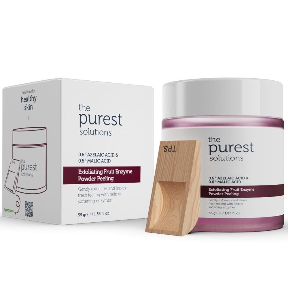 THE PURESTTHE PUREST SOLUTİONS MEYVE ASİTLERİ İÇEREN TOZ PEELİNG 55 GR
