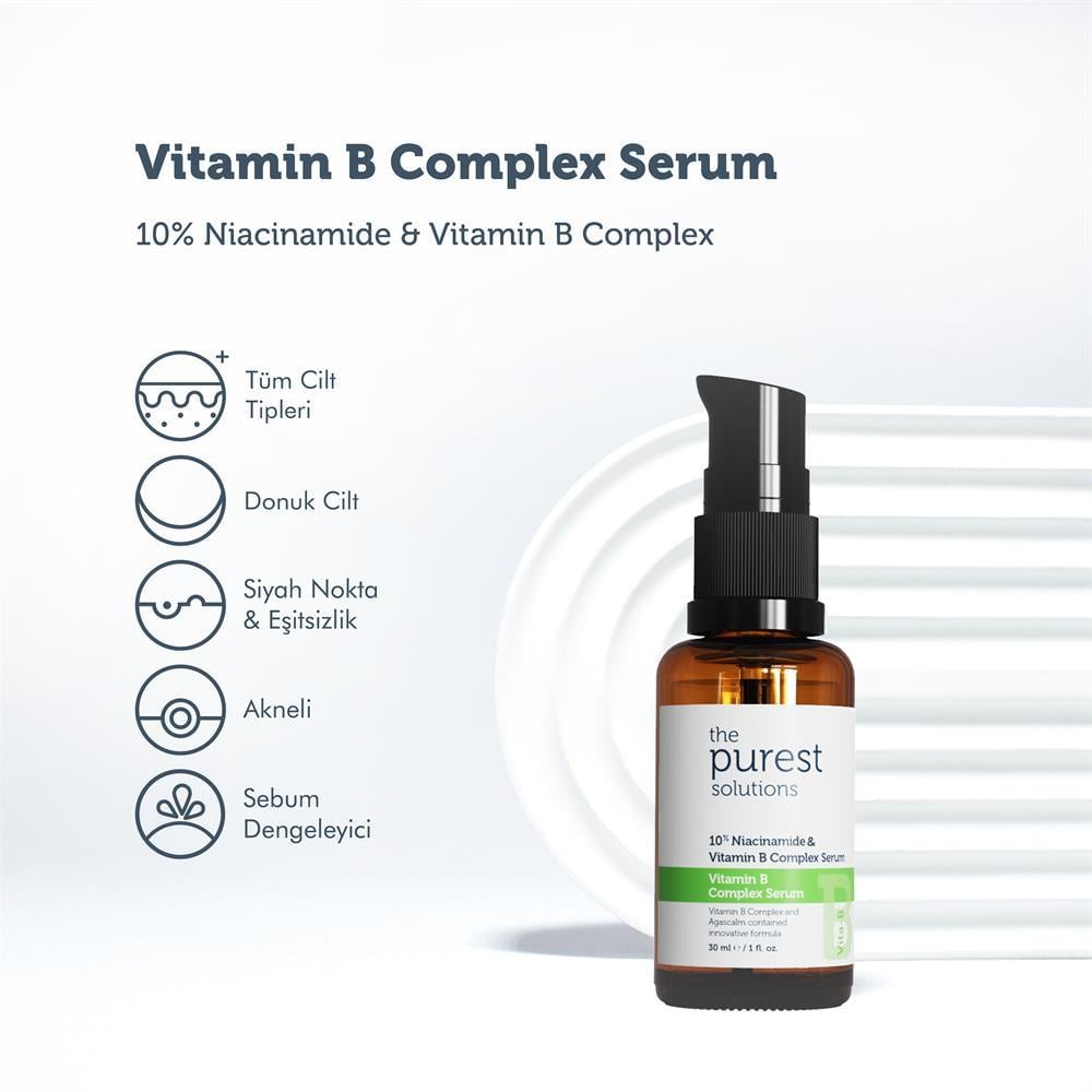 THE PURESTTHE PUREST SOLUTİONS VİTA-B COMPLEX BARİYER GÜÇLENMEYE YARDIMCI SERUM 30 ML