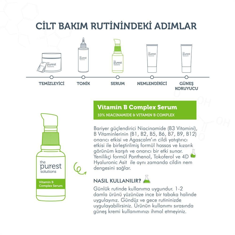 THE PURESTTHE PUREST SOLUTİONS VİTA-B COMPLEX BARİYER GÜÇLENMEYE YARDIMCI SERUM 30 ML