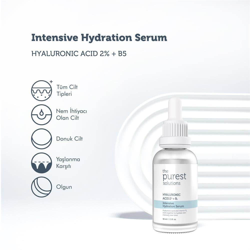 THE PURESTTHE PUREST SOLUTİONS YOĞUN NEMLENDİRİCİ BAKIM SERUMU 30 ML