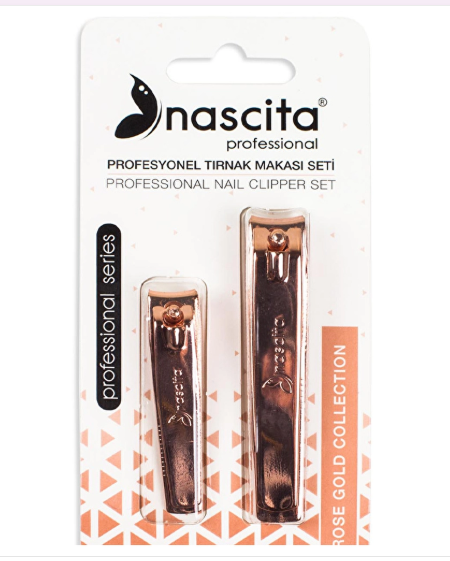 TırnakNASCİTANASCİTA İKİLİ BRONZ TIRNAK MAKASI SETİ 05