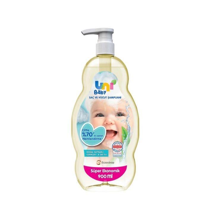 UNİ BABYUNİBABY BOYASIZ ŞAMPUAN  900 ML