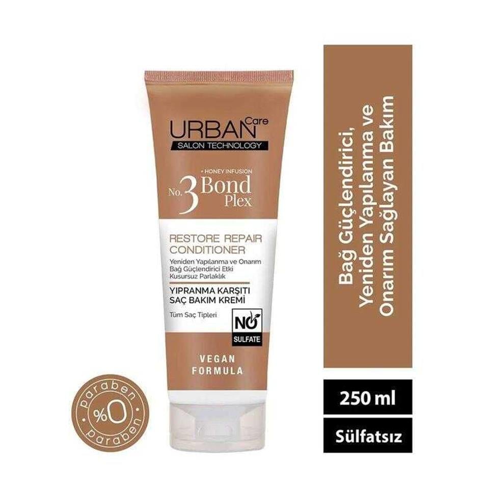 URBAN CARE NO 3 BOND PLEX SAÇ KREMİ 250 ML
