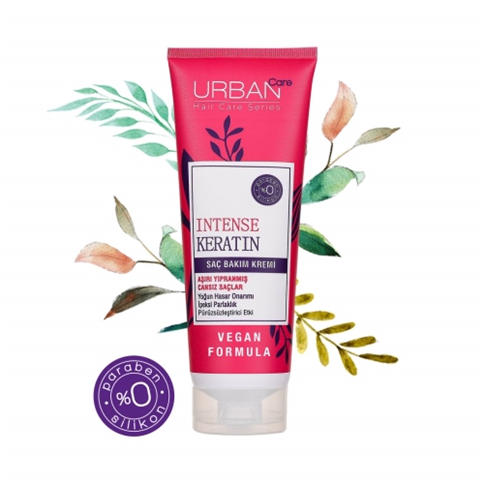 URBAN CARE SAÇ BAKIM KREMİ İNTENSE KERATİN 250 ML