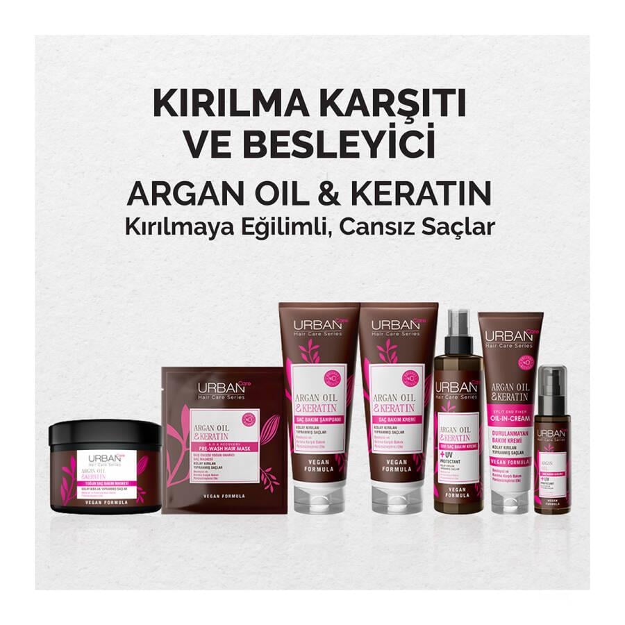 URBAN CAREURBAN CARE ARGAN OİL & KERATİN YOĞUN SAÇ BAKIM MASKESİ 230 ML