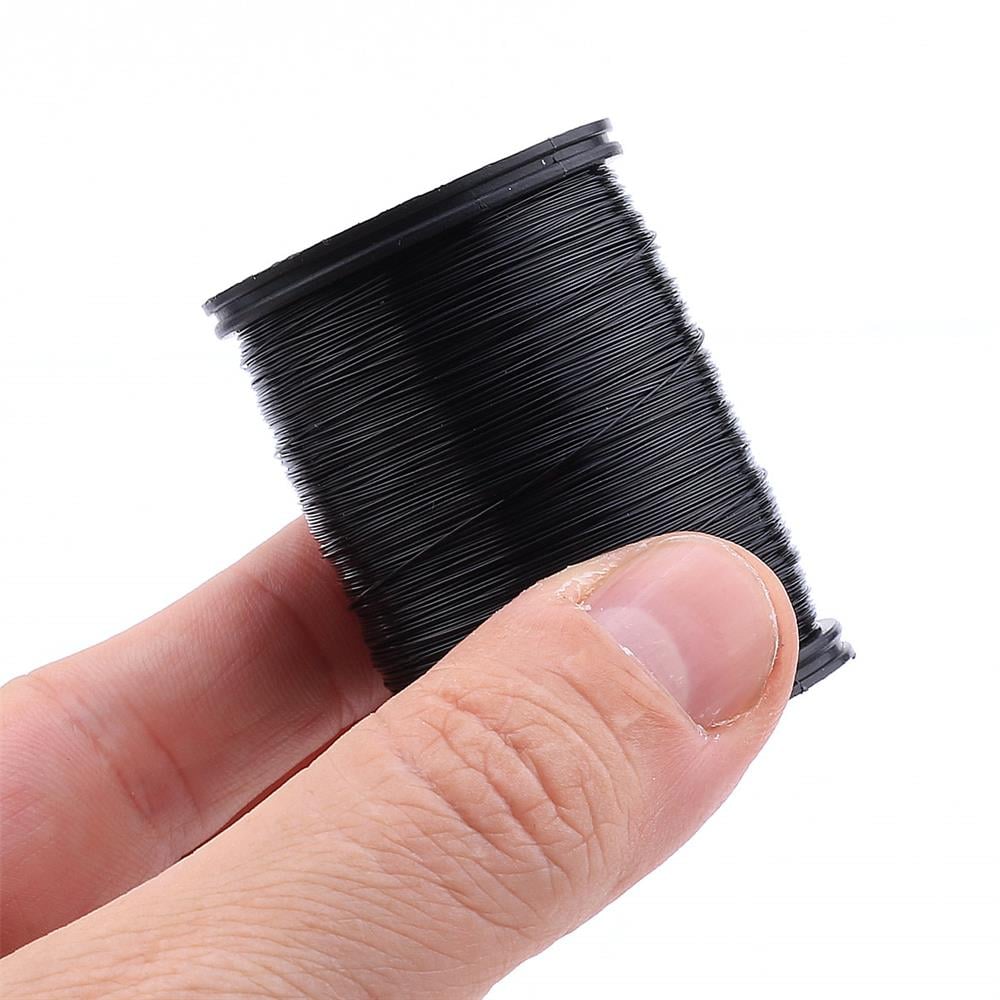 0,4 mm Siyah Bakır Tel, Takı Teli, Çiçek Teli, Taç Teli 100 gr