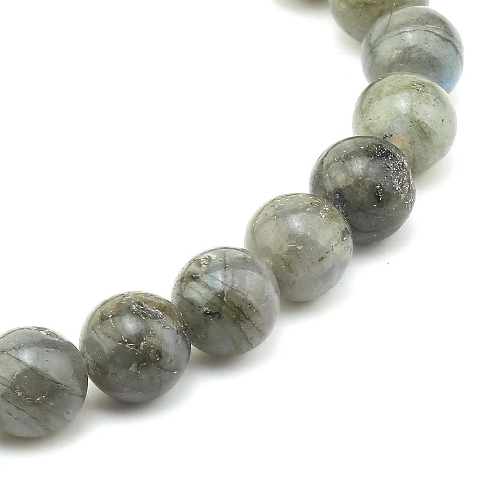 10 mm Doğal Labradorit Taşı Boncuk