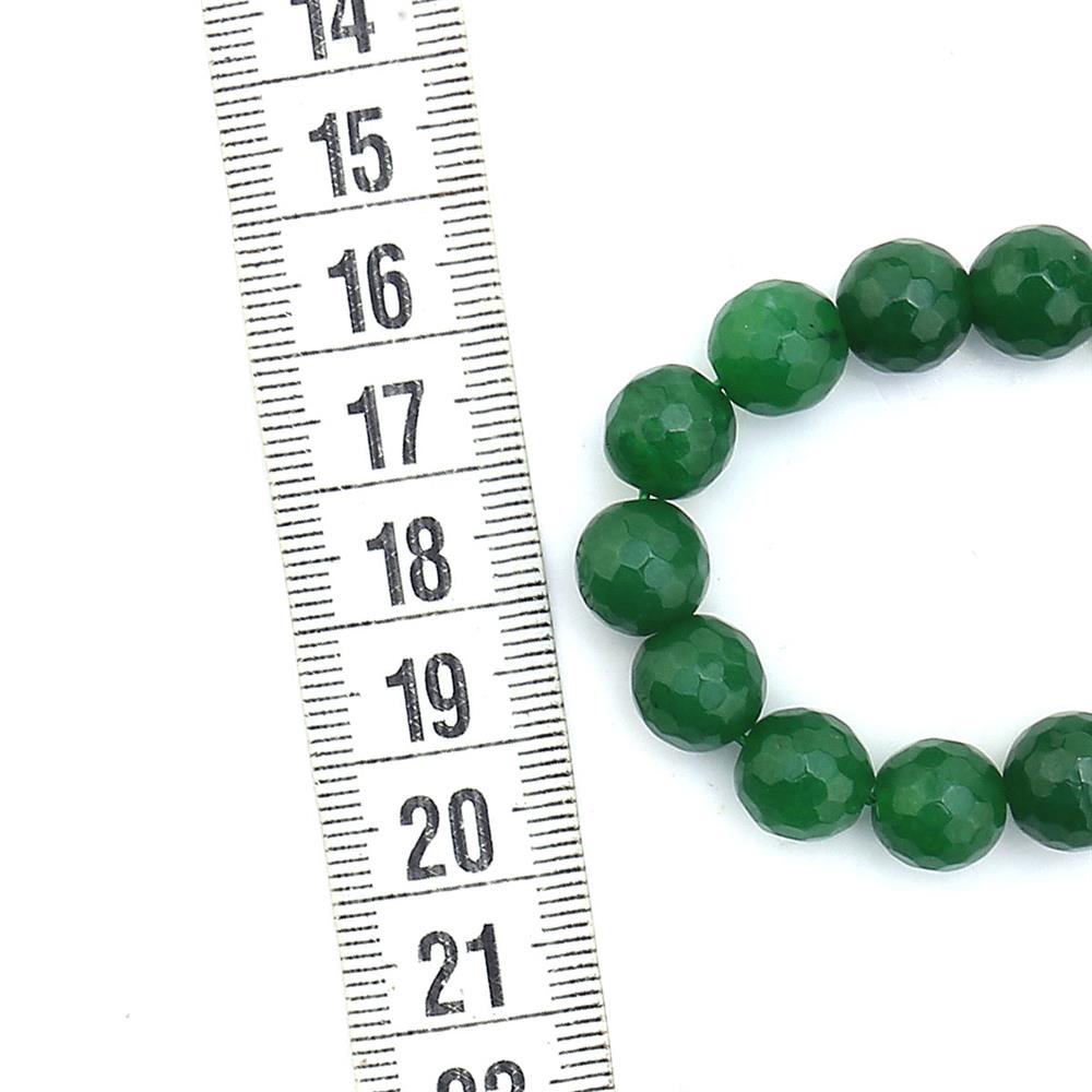 10 mm Fasetli Kesim Kuvars Taşı Boncuk