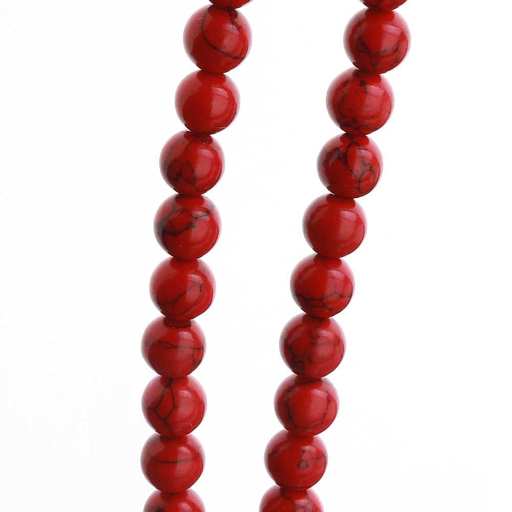10 mm İmitasyon Mercan Boncuk