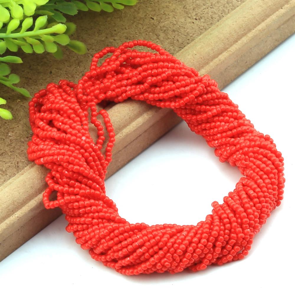 11/0 Kırmızı Dizi Kum Boncuk