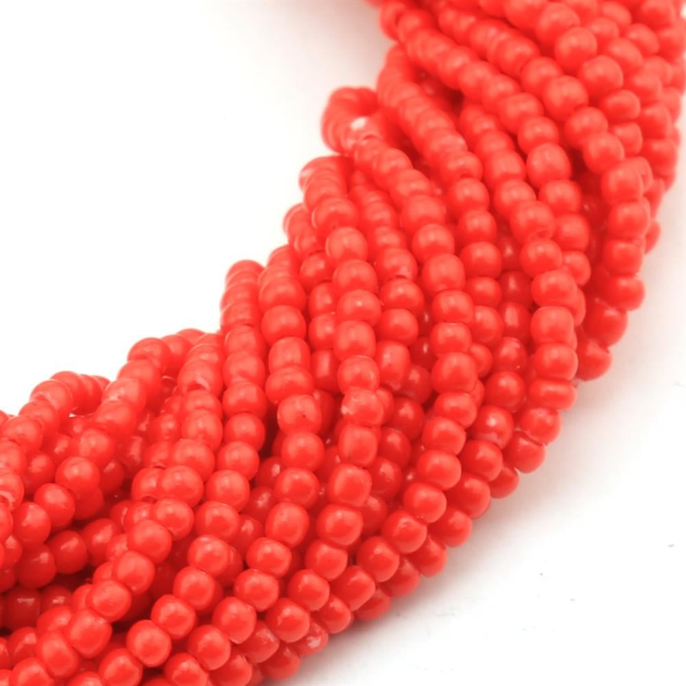 11/0 Kırmızı Dizi Kum Boncuk