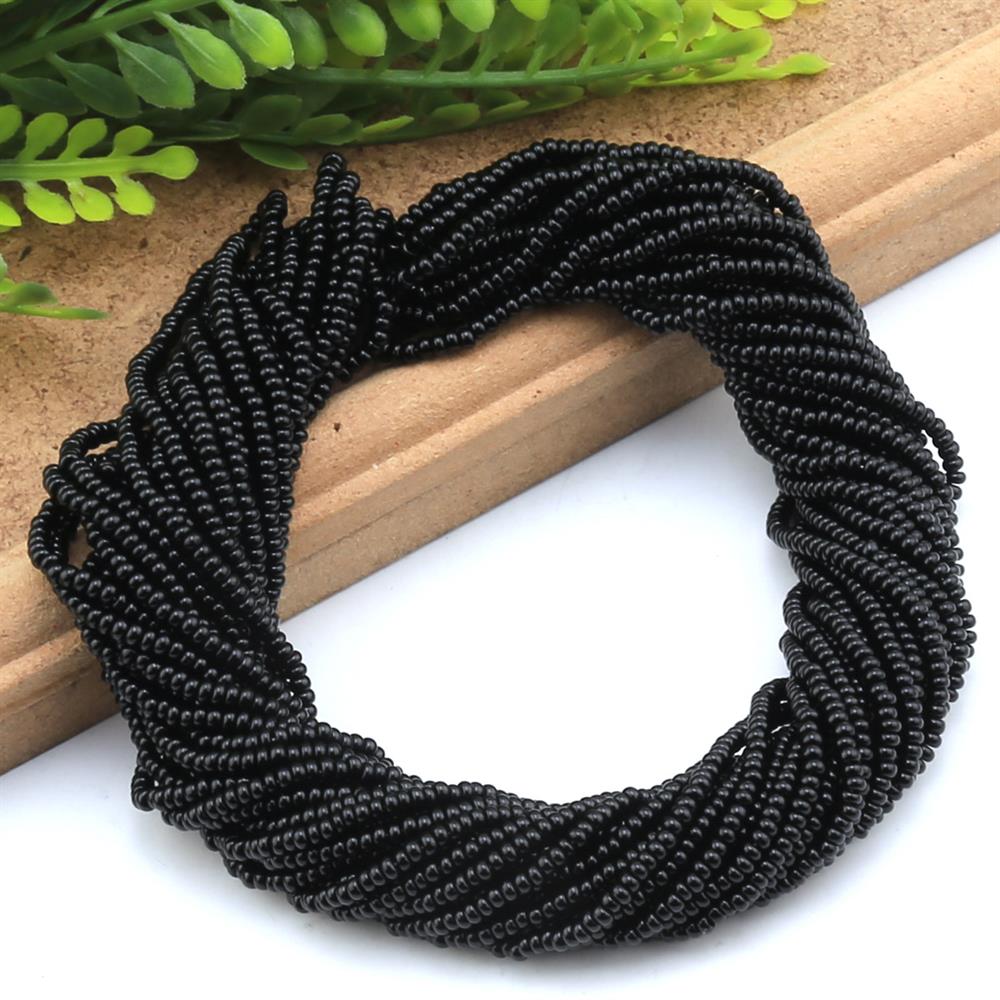 11/0 Siyah Dizi Kum Boncuk