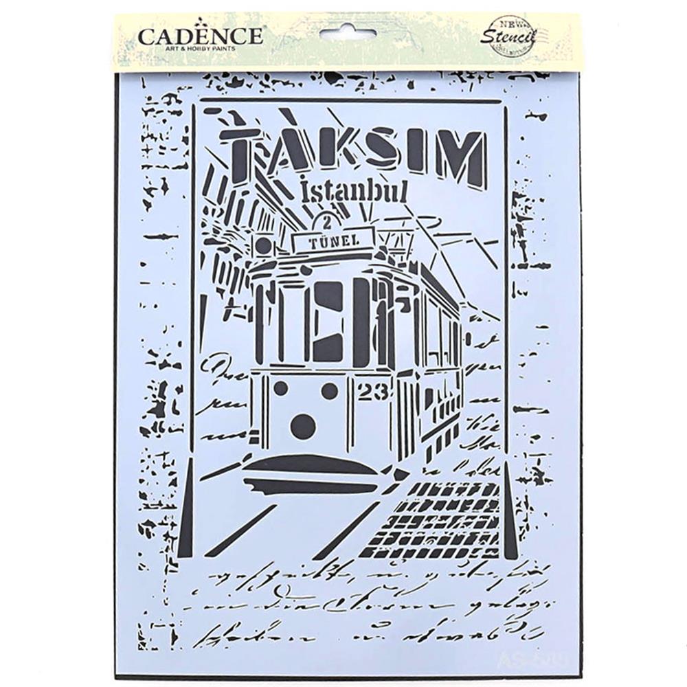 21CM X 30CM STENCIL ŞABLONU