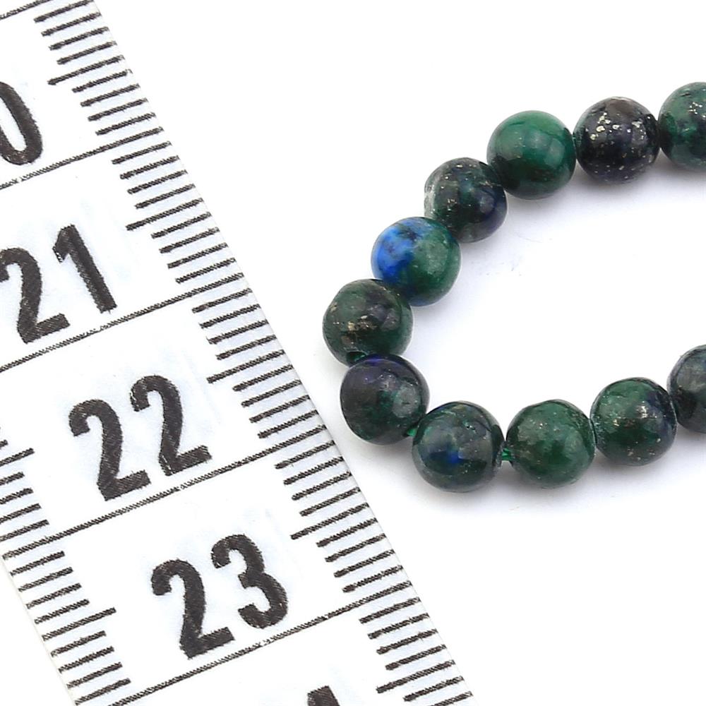 4 mm Doğal Azurit Boncuk