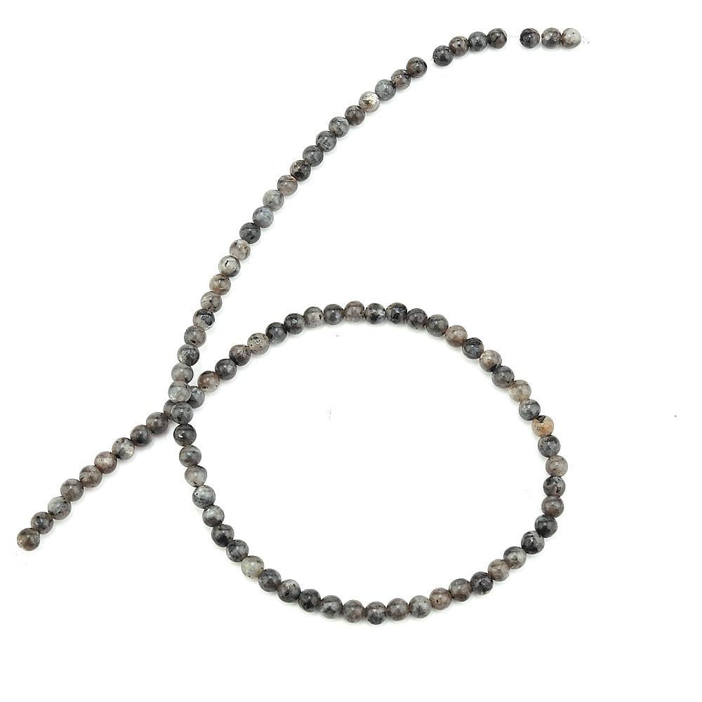 4 mm Larvakit Taşı Boncuk