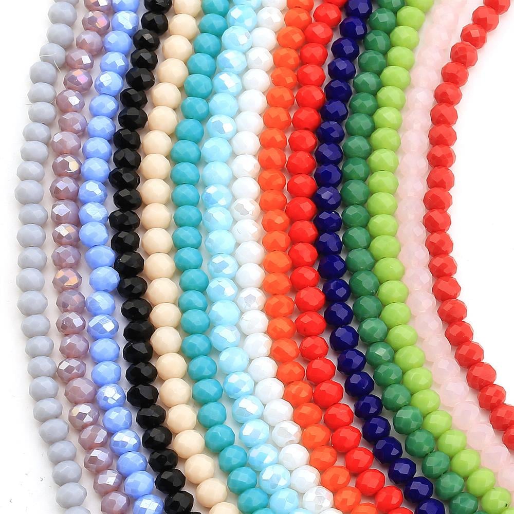 4 mm Mat Kristal Cam Boncuk