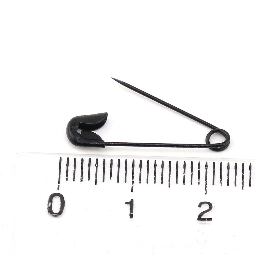 50 Adet Siyah Çengelli Eşarp ve Şal İğnesi