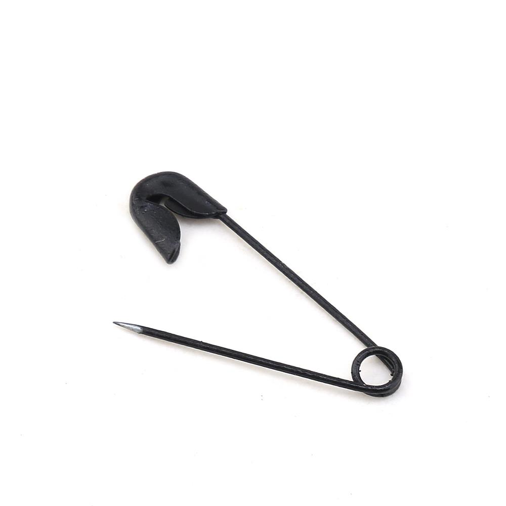 50 Adet Siyah Çengelli Eşarp ve Şal İğnesi