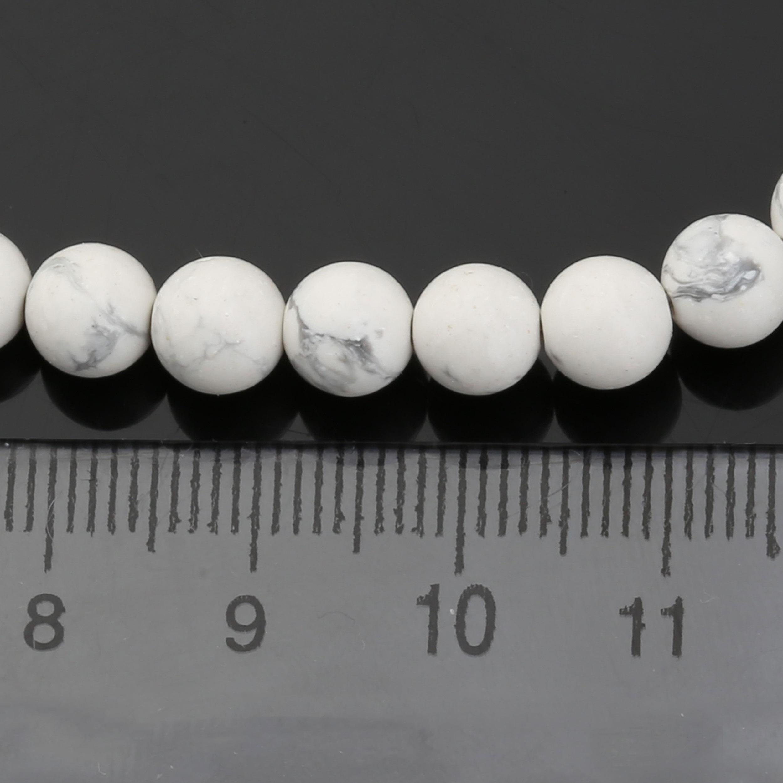 6 mm İmitasyon Havlit Taşı Boncuk
