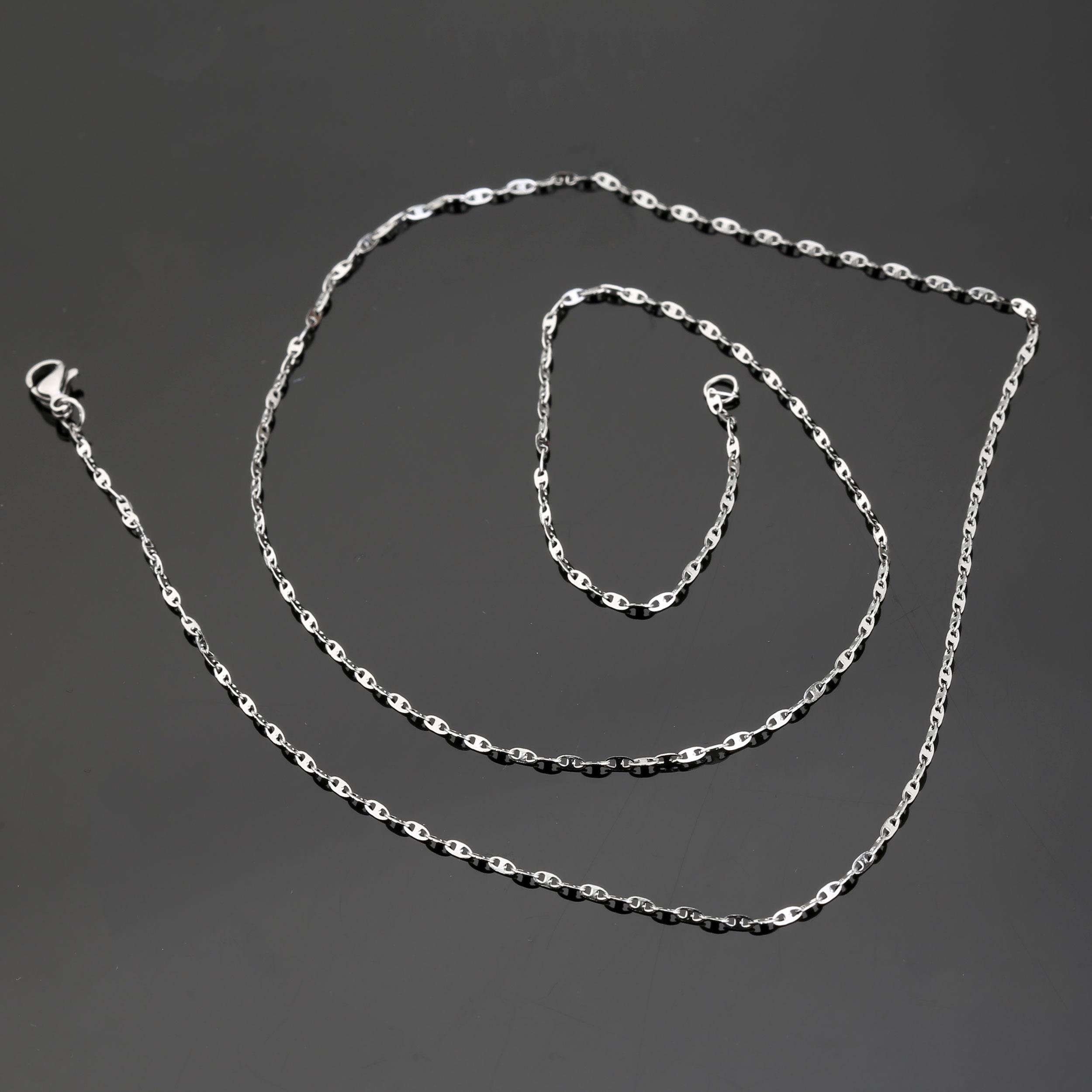 60 cm Çelik Kolye Zinciri