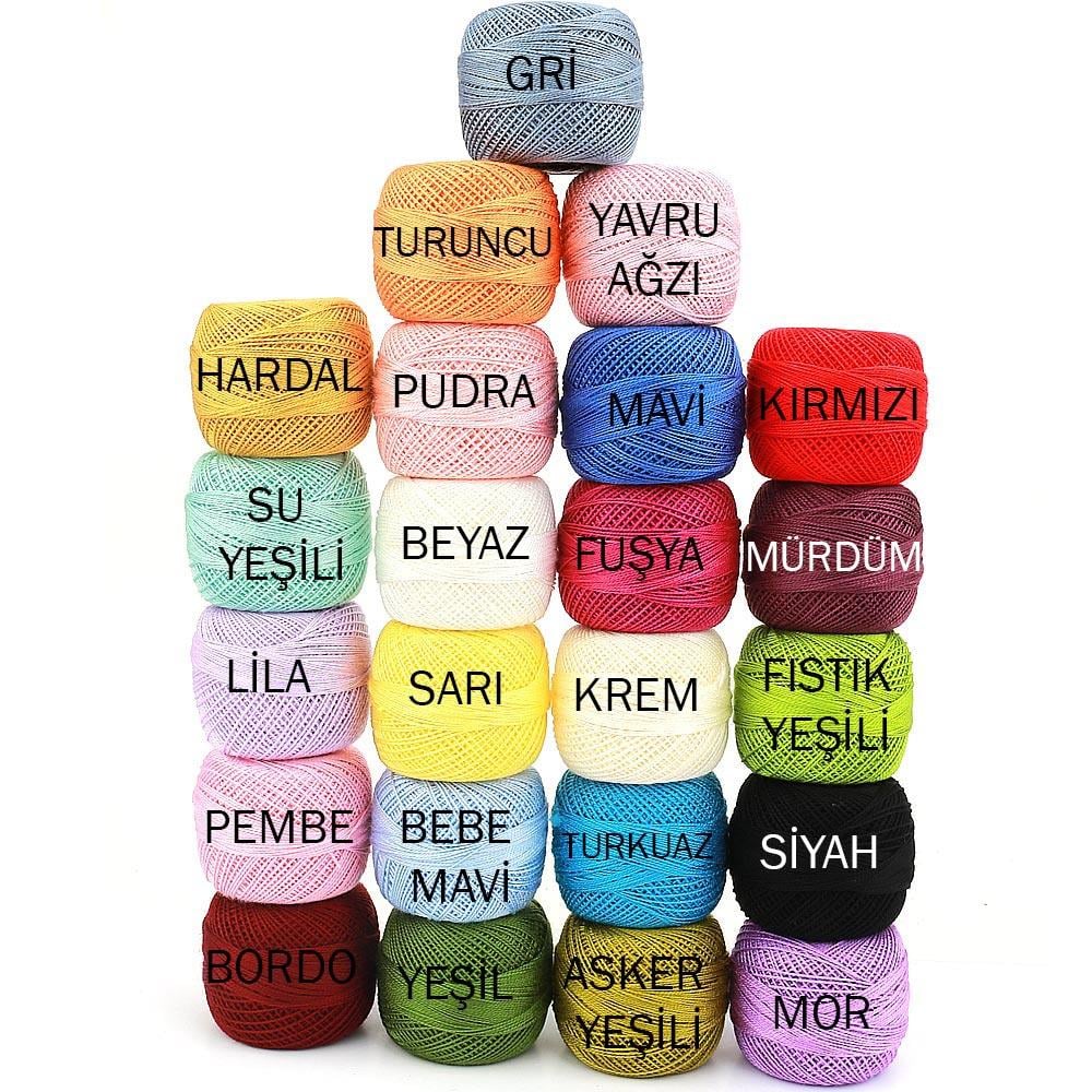 8 numara Kaplan Marka Etamin ve Kanaviçe İpliği