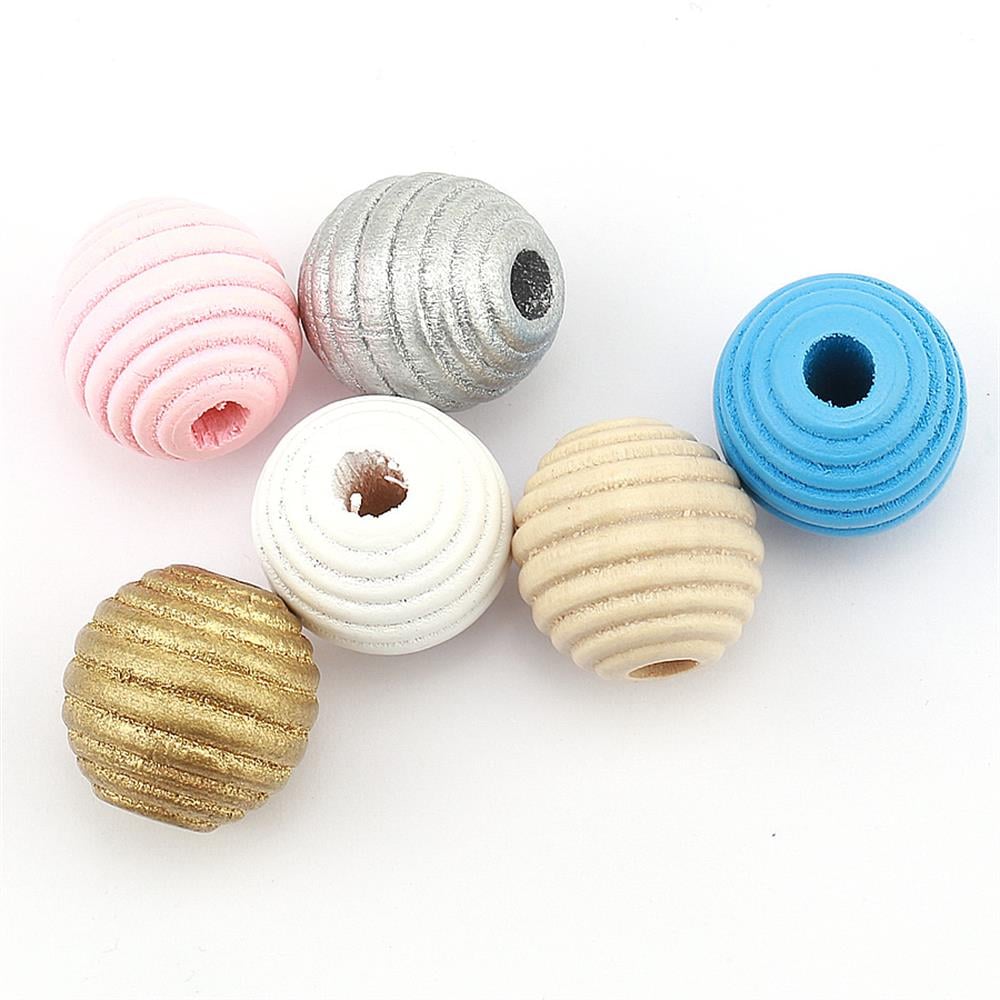 Ahşap Büyük Boncuk