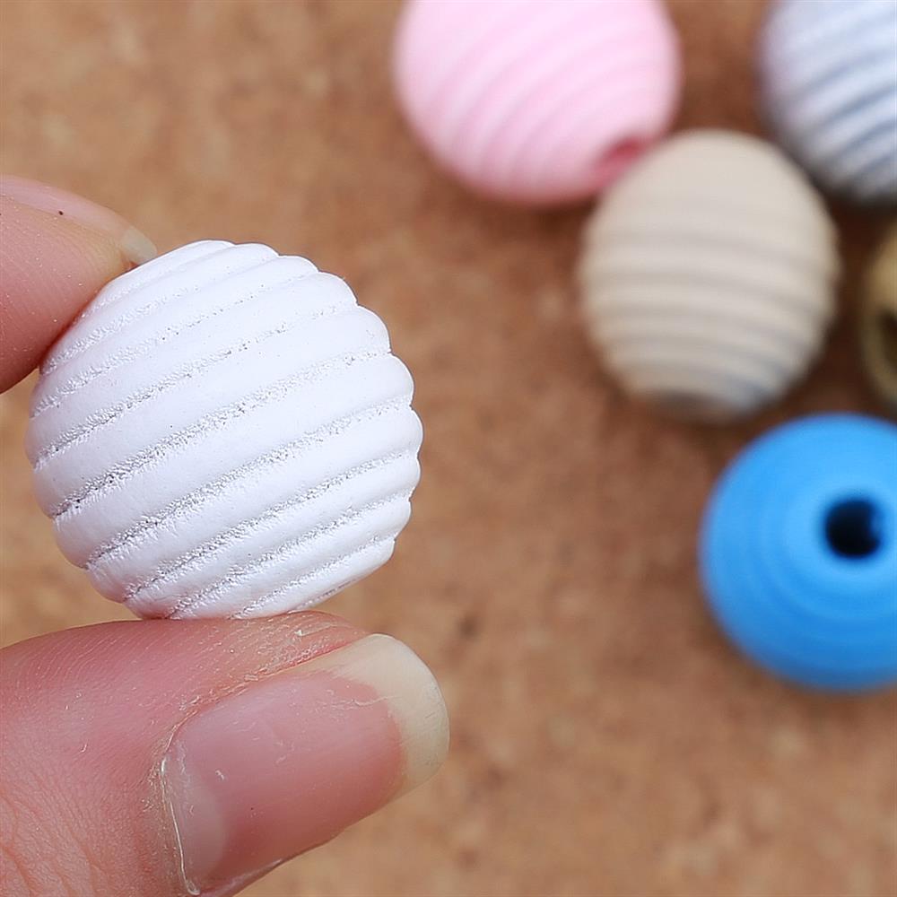 Ahşap Büyük Boncuk