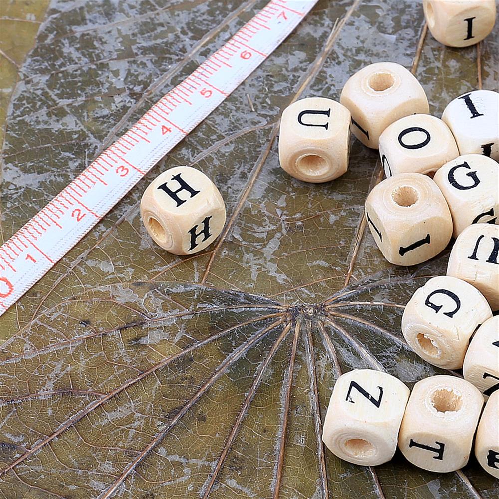 Ahşap, Küp Harf Boncuk