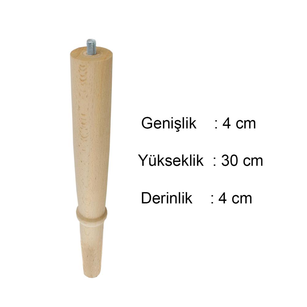 Ahşap Masa Ayağı 30 cm