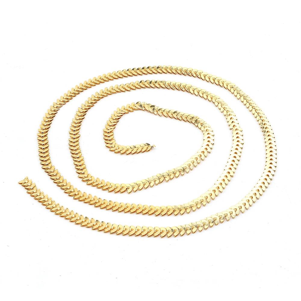 Altın Kaplama Kılçık Zincir