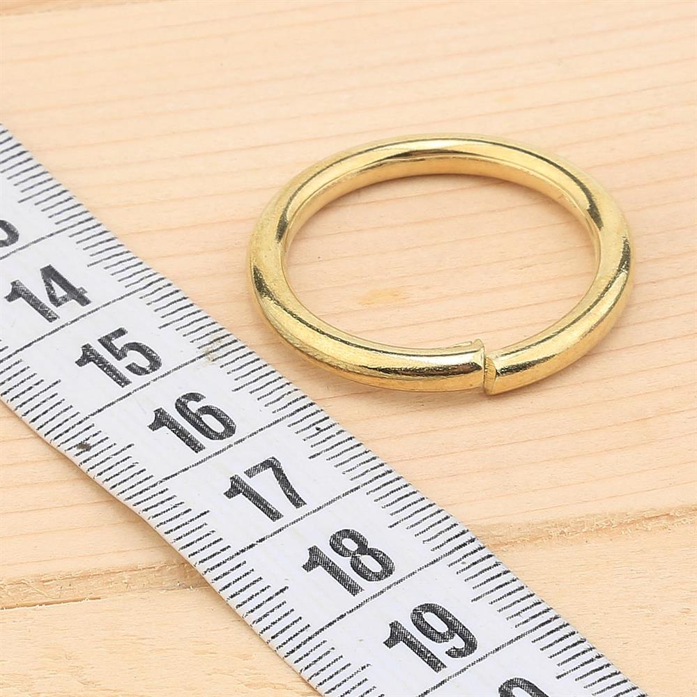 Altın Sarı Metal Halka 3 cm