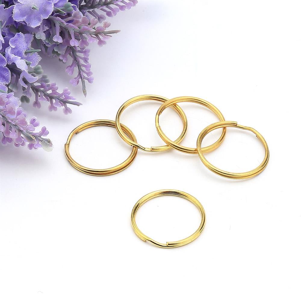 Anahtarlık Halkası Altın Sarı 10 Adet