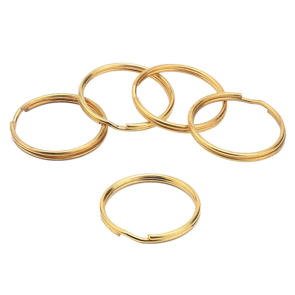 Anahtarlık Halkası Altın Sarı 10 Adet