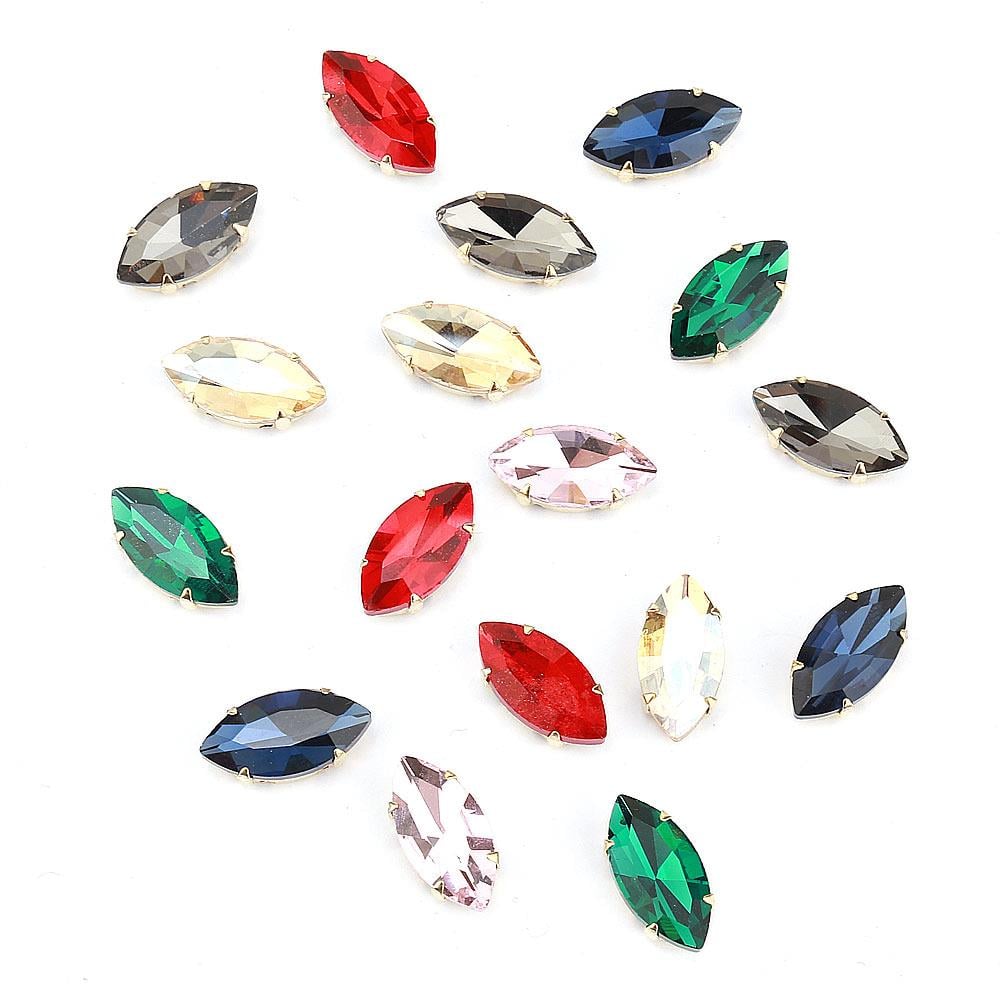 Arpa Kristal Dikme Beyoğlu Taşı Küçük Boy 5 adet