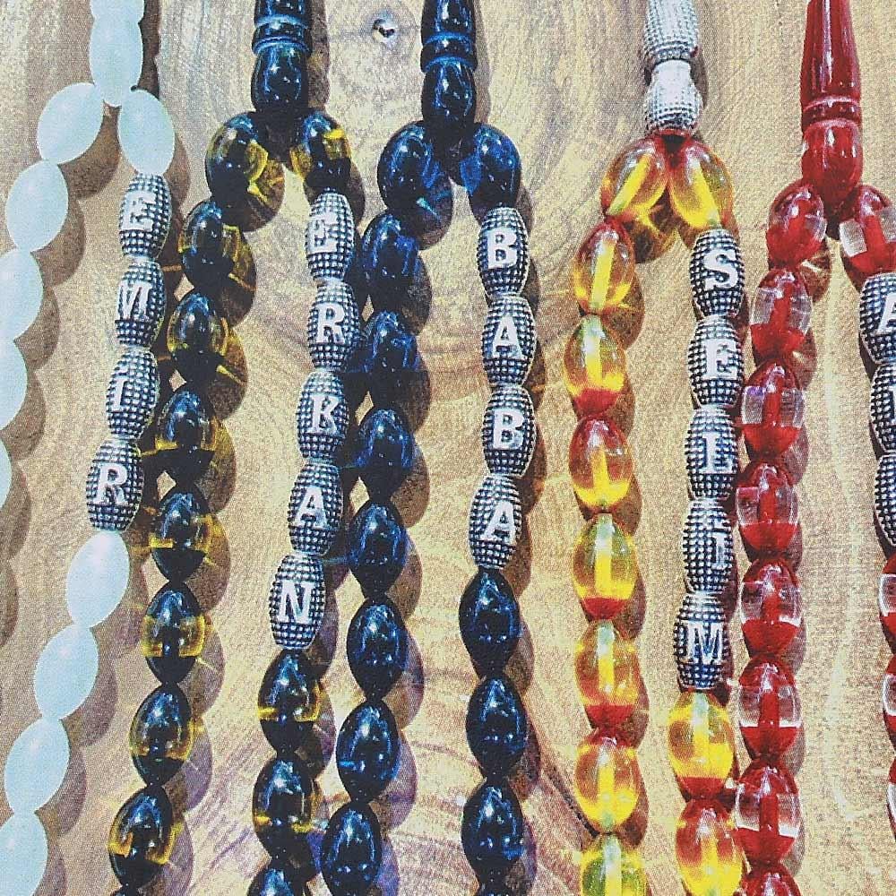 Arpa Metal Harf Boncuk