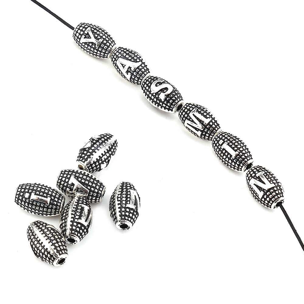 Arpa Metal Harf Boncuk