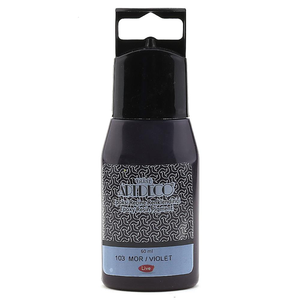 Artdeco Epoksi Reçine Renklendirici 60ml - Mor 103