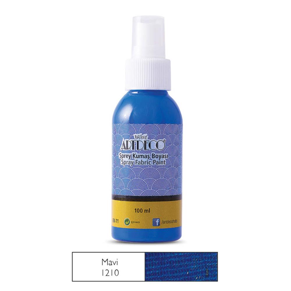 Artdeco Mavi 1210 Sprey Kumaş Boyası
