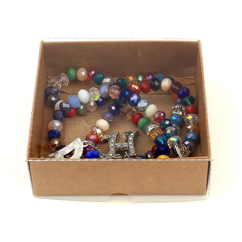 Asetat Kapaklı Kraft Kutu (10 adet)