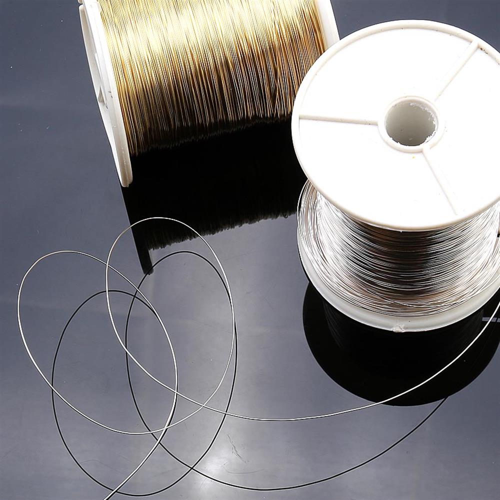 Bakır Tel - Taç, Çiçek, Küpe, Yüzük ve Takı Teli (500 metre)