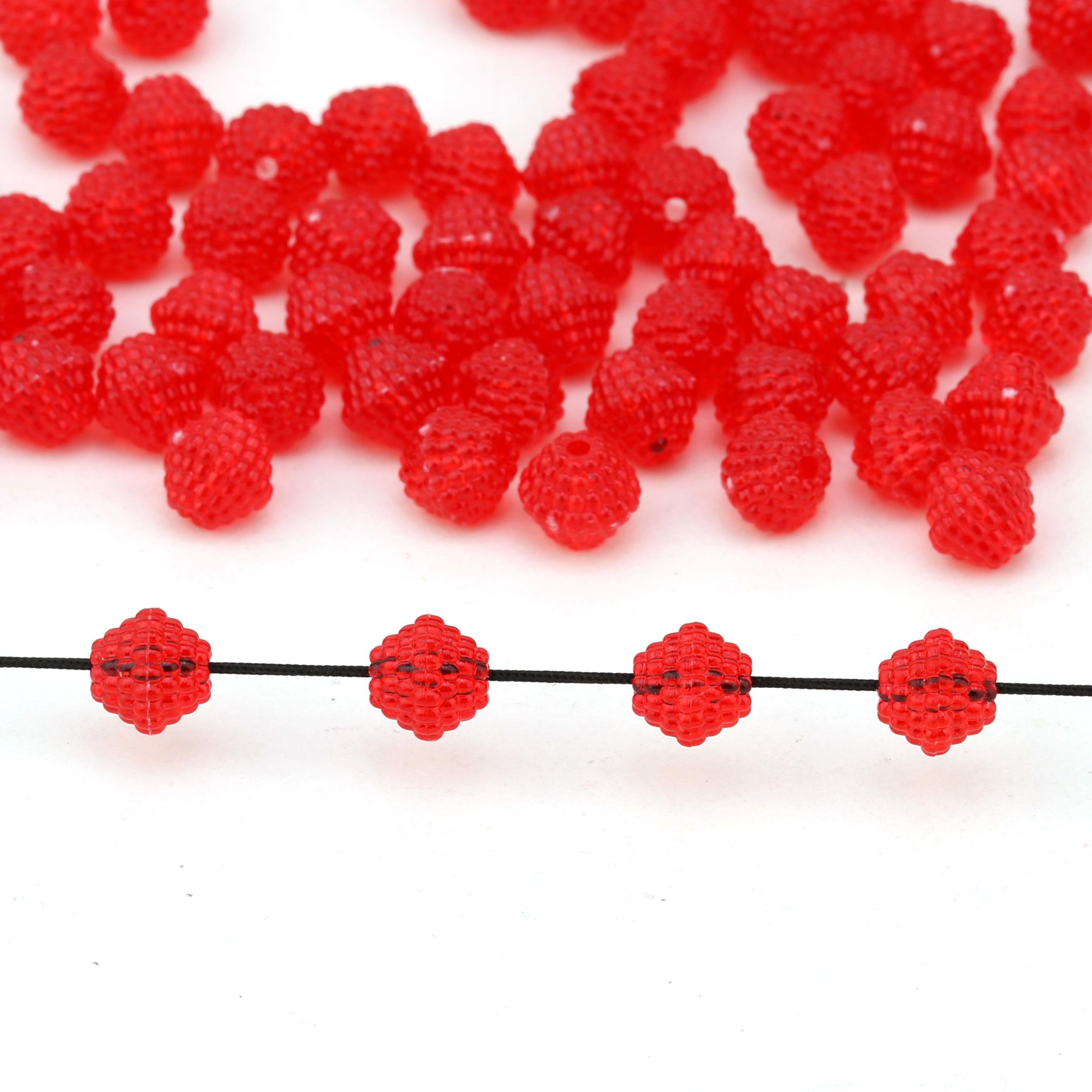 Böğürtlen Oya Boncuğu