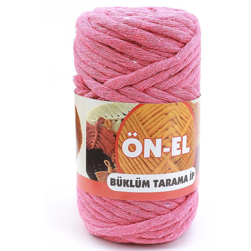 Büklüm Tarama Makrome ipi Fuşya