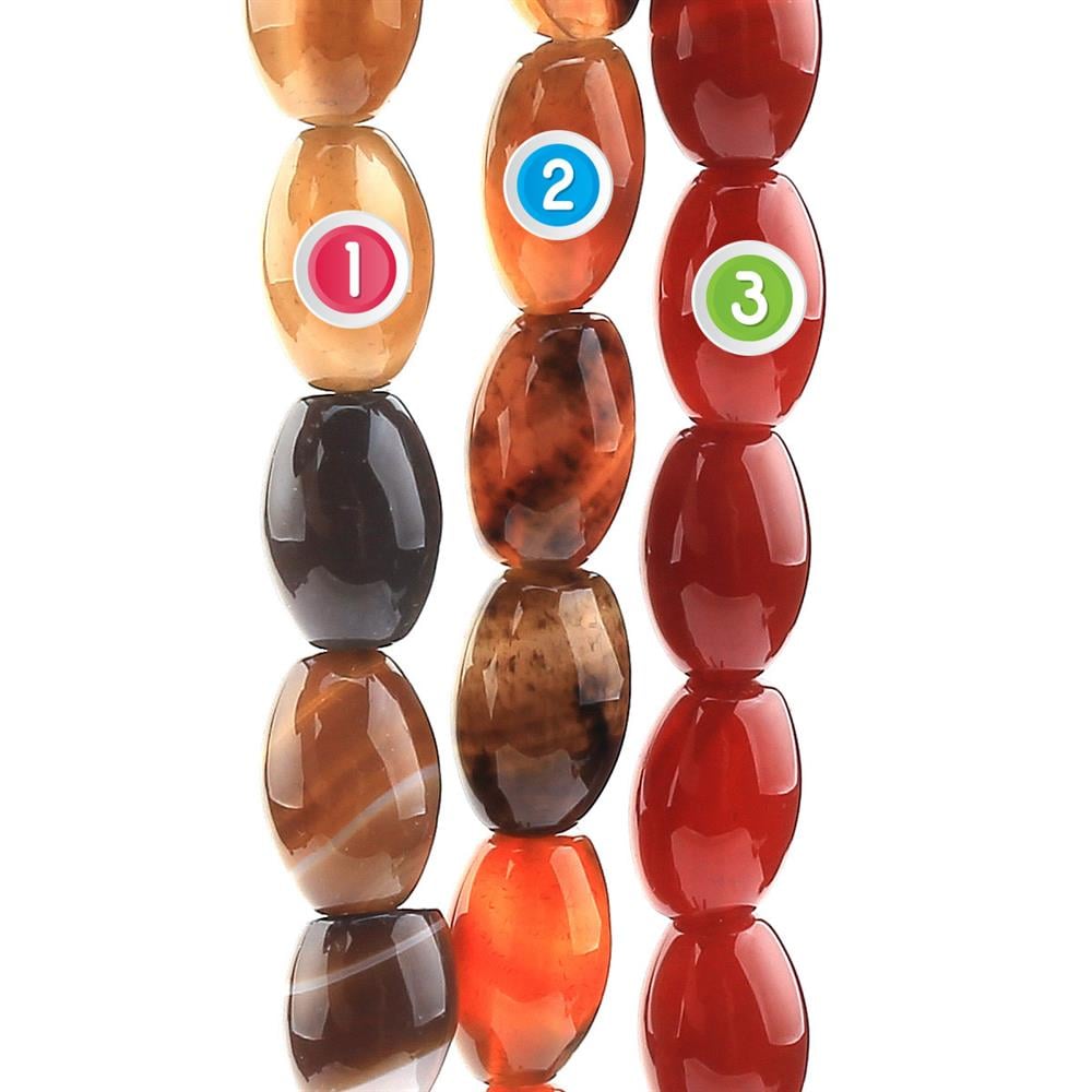 Büyük Arpa Akik Boncuk