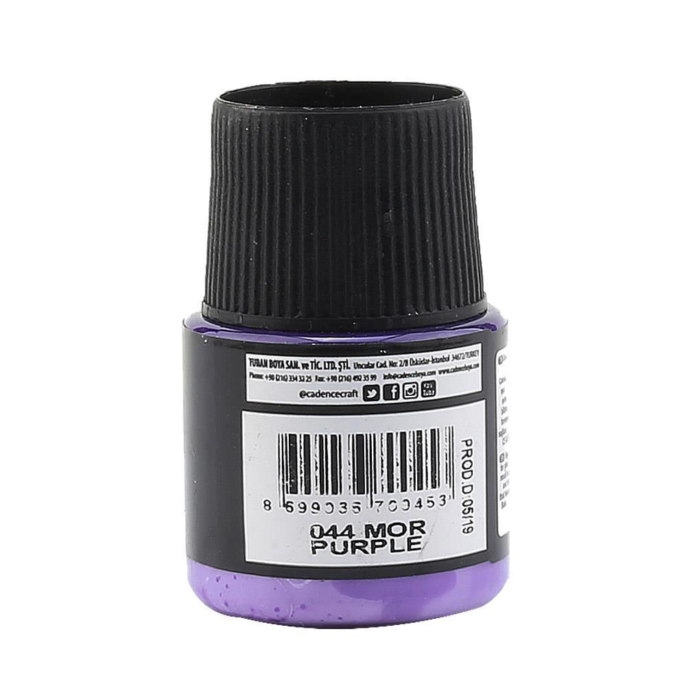 Cadence Cam Porselen Boyası Mor