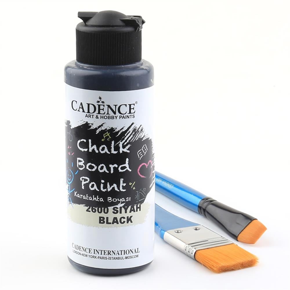 Cadence Chalk Board Paint Karatahta Boyası 120 ml Siyah 2600