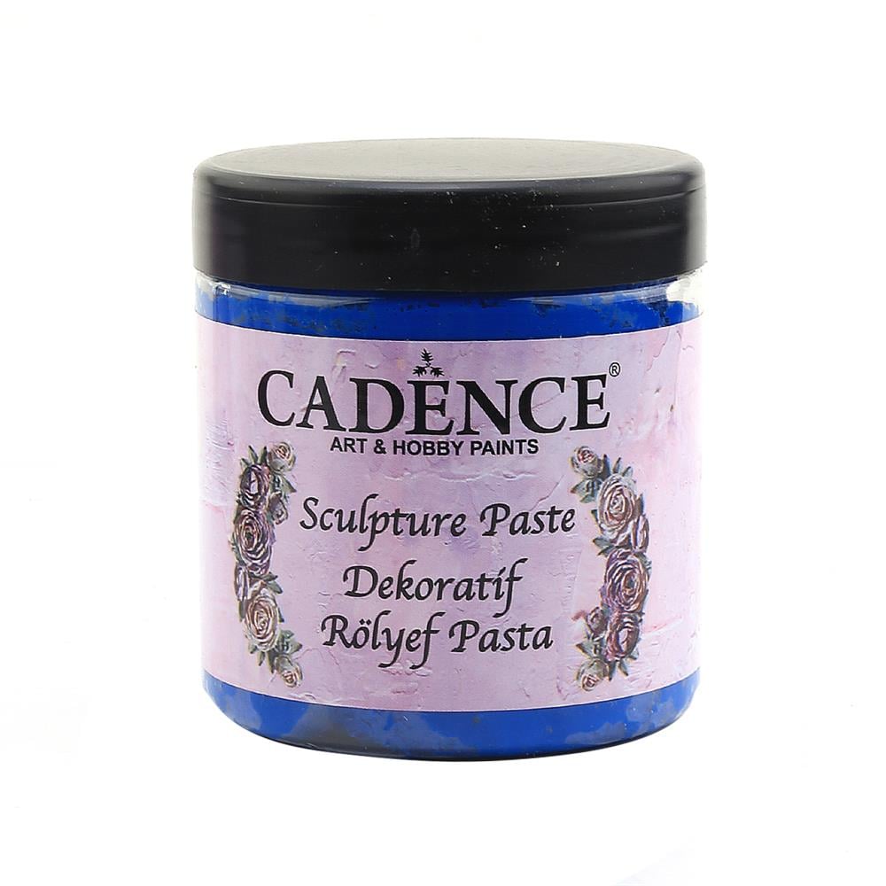 Cadence Dekoratif Rölyef Pasta (Sculpture Paste) Mavi 6848