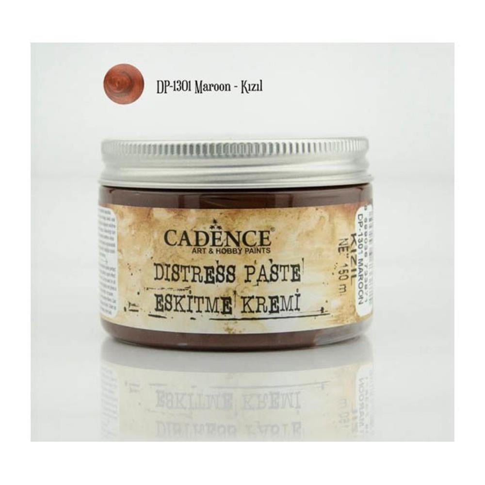Cadence Distress Paste Eskitme Kremi 150 ml - KIZIL DP 1301