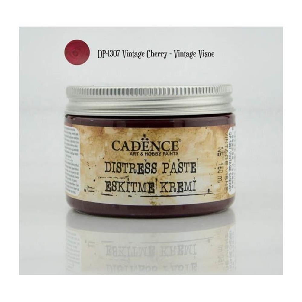 Cadence Distress Paste Eskitme Kremi 150 ml - VINTAGE VİŞNE DP 1307