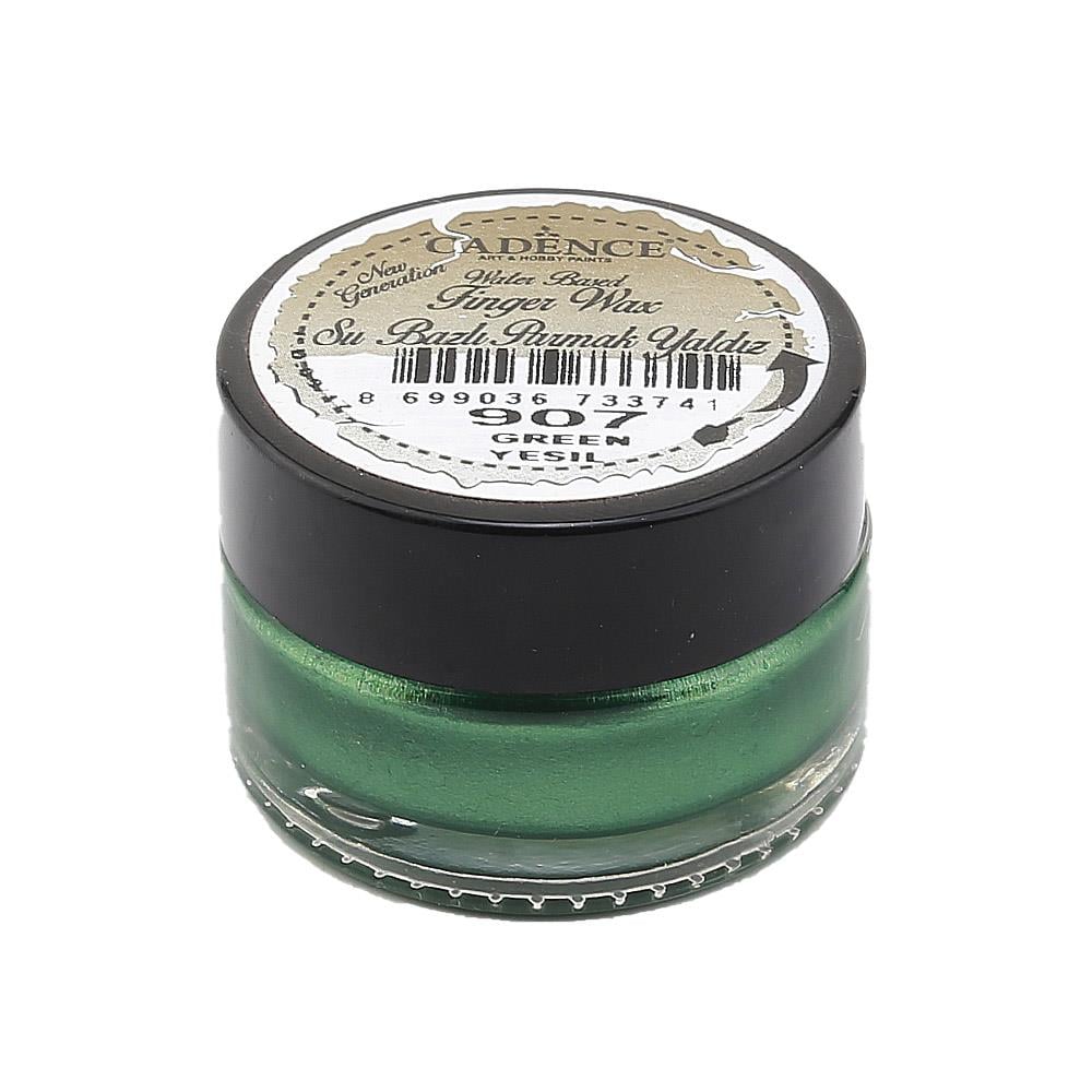 Cadence Finger Wax Su Bazlı Parmak Yaldız - Yeşil 907